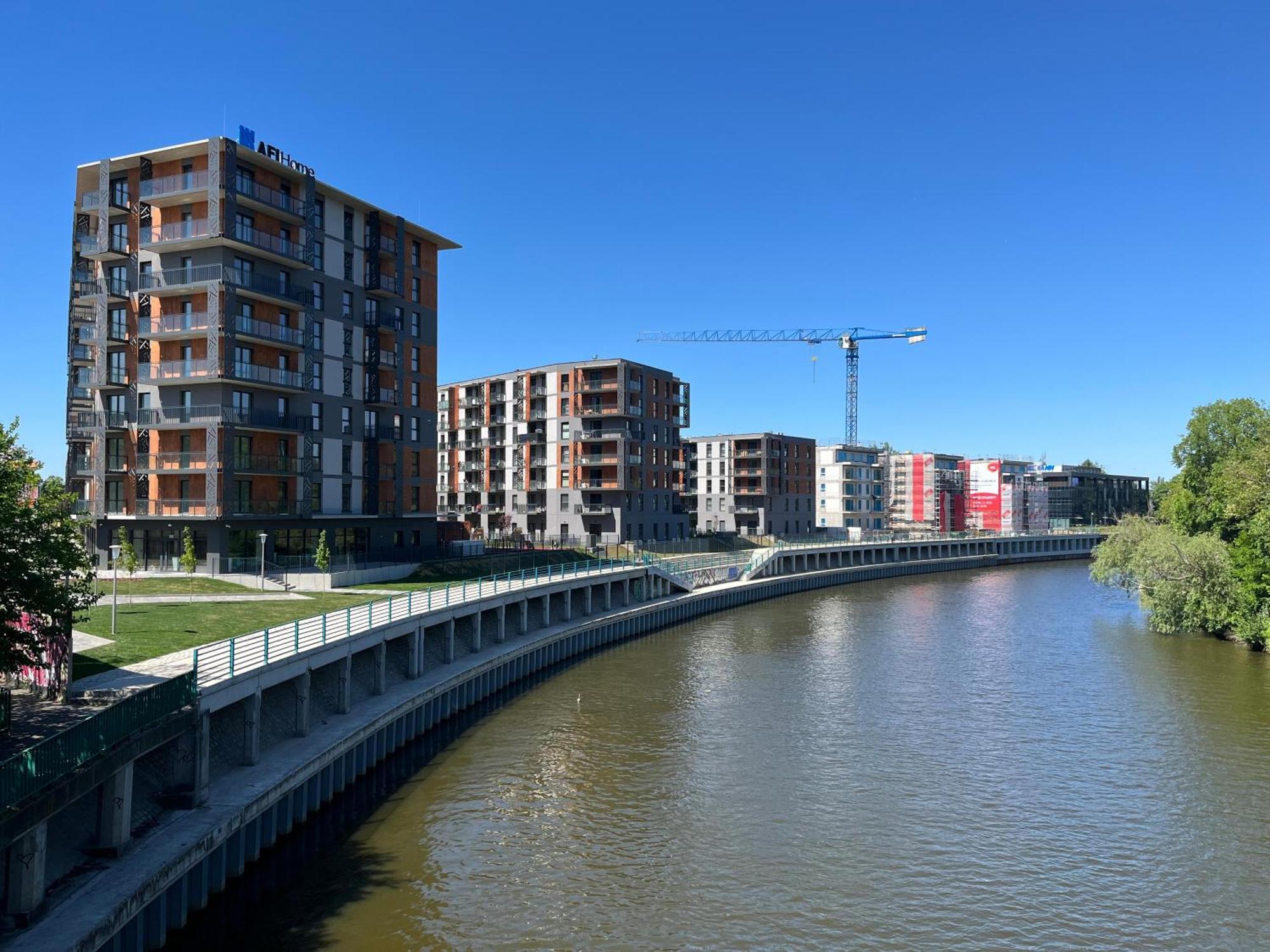 ורוצלב Jesionowe Apartamenty Nad Odra, Stare Miasto, Sauna W Jednym, Klimatyzacja , Garaz Podziemny 0 Zl, Odra River , Old Town, New Building, Air Conditioning, Sauna-One, Underground Garage Free מראה חיצוני תמונה